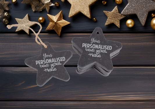 Small Hanging Star Personalised